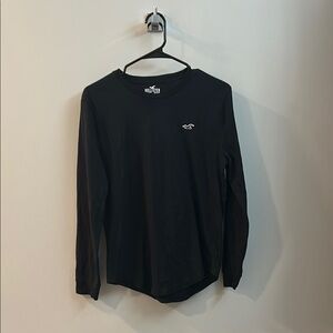 Hollister Must-Have Collection Black Long Sleeve Tee